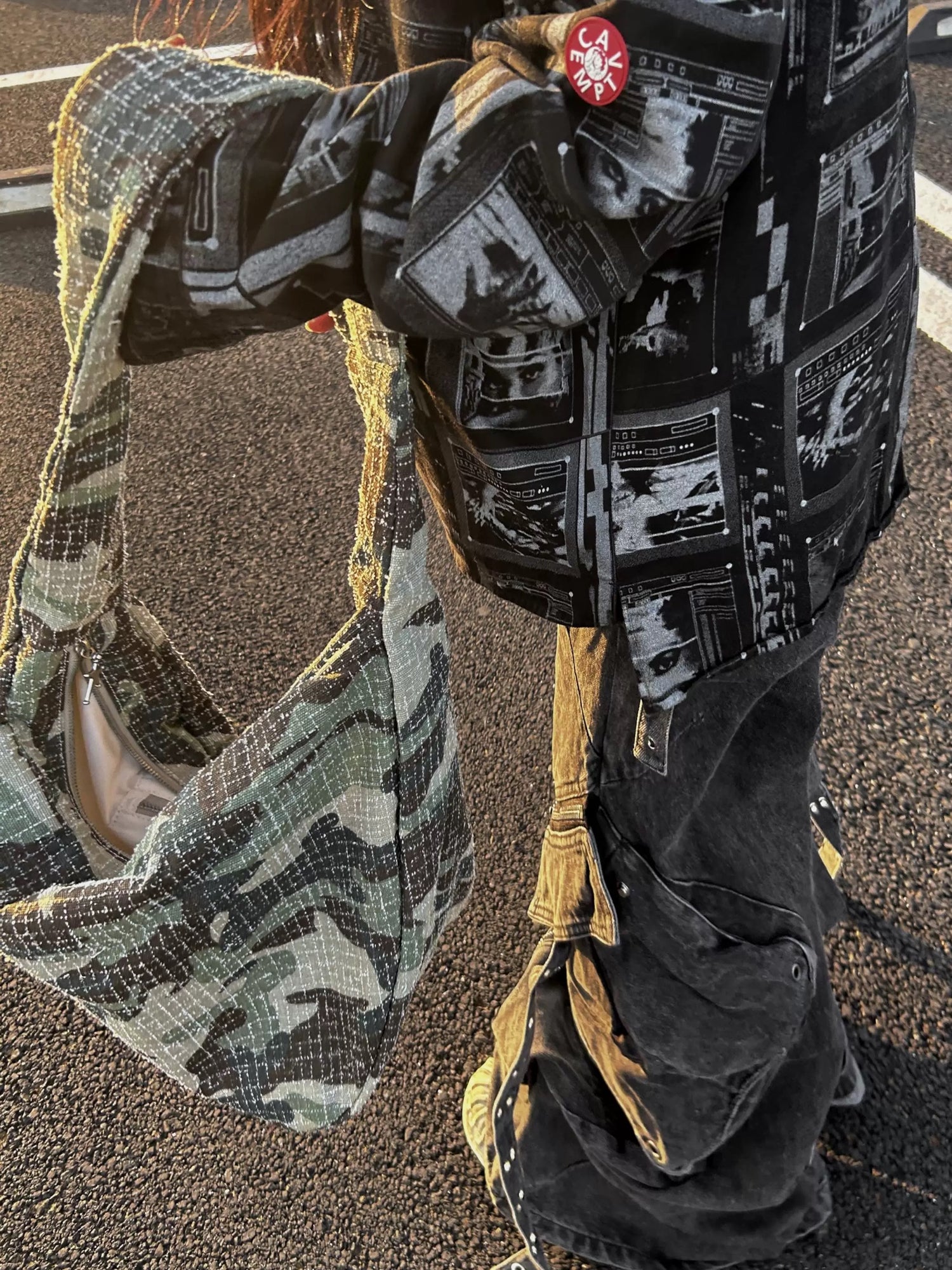 CENSMADE Camo Shoulder Bag