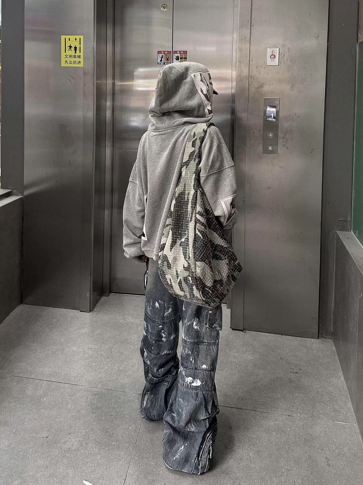 CENSMADE Camo Shoulder Bag