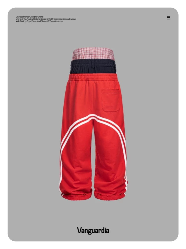VANGUARDIA Triple Wasited Joggers