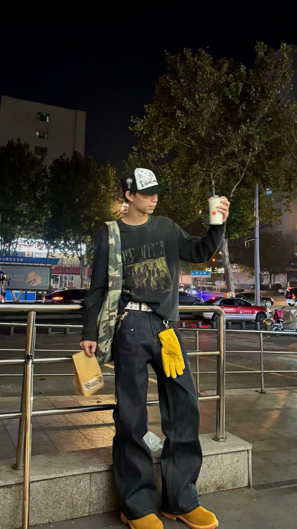 CENSMADE Camo Shoulder Bag
