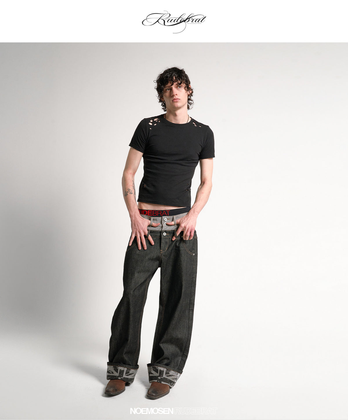 RUDEBRAT Selvedge Baggy Denim